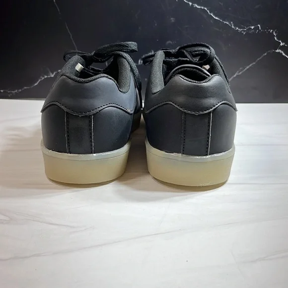 Unbranded Men’s Sneaker Black sz 8 - Picture 3 of 9